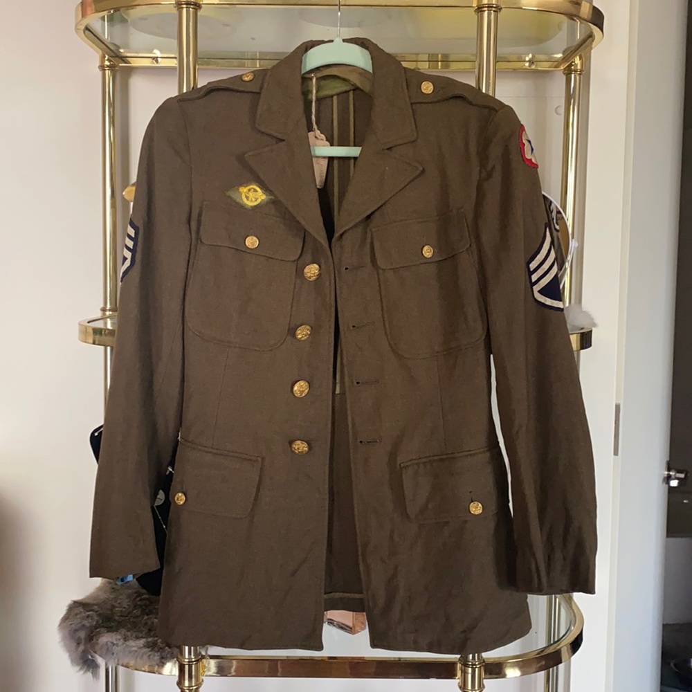 authentic WWII military jacket